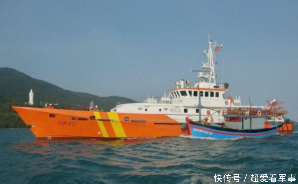  越南海事搜救协作中|抖一抖越南海事救援中心的家底，6条小艇真寒酸，加起来也没1800吨