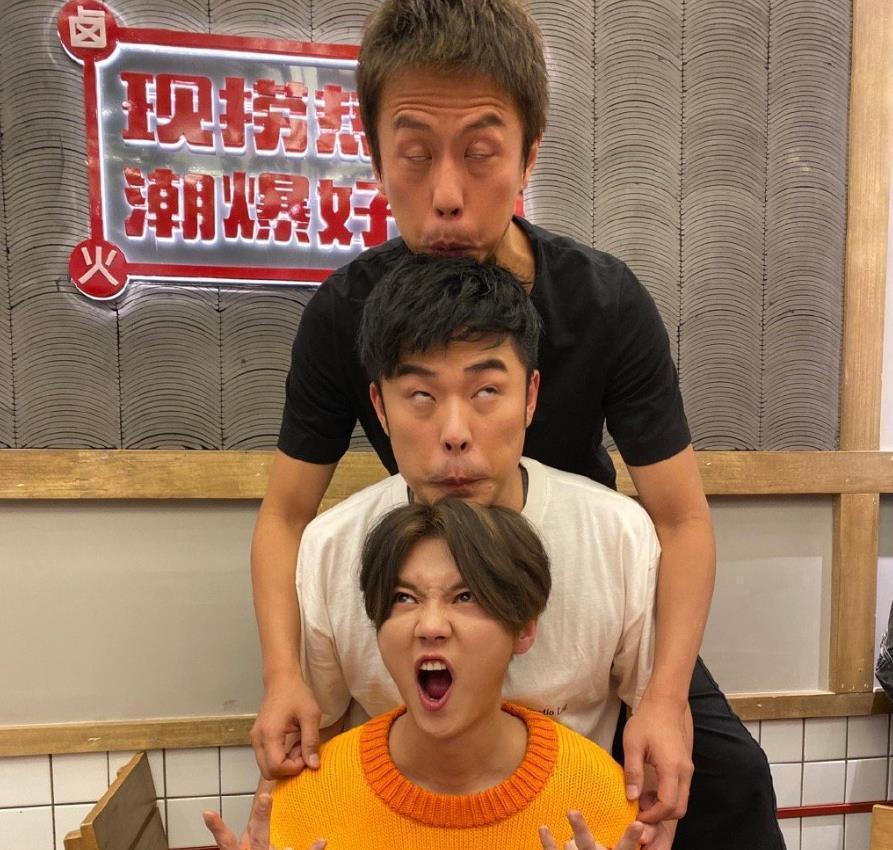 真实|陈赫和鹿晗互晒丑照之后,邓超也加入了,跑男团真实关系一目了然