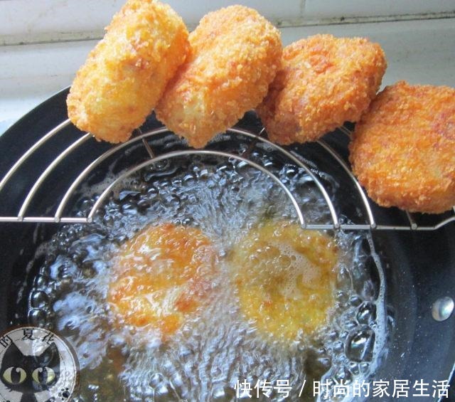 小点心|可乐饼，下午茶的小点心