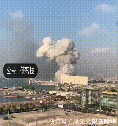 如同|黎巴嫩首都大爆炸，如同地狱