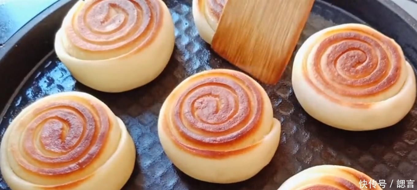  层次的一|不用烤箱教你做孩子爱吃的奶香发面饼干,松软香甜,放凉了也不硬...