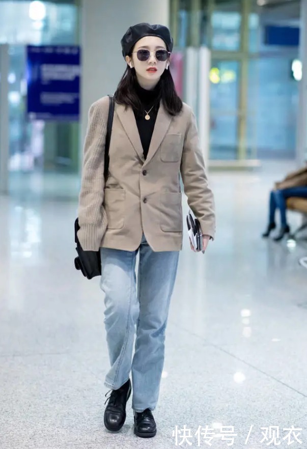 渔网|孟美岐为显腿长,大胆挑战“渔网袜”,不料暴露多肉腿