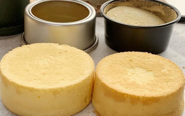 开裂|戚风蛋糕开裂,回缩2个盆教你做蛋糕,配方简单易学,一次成功