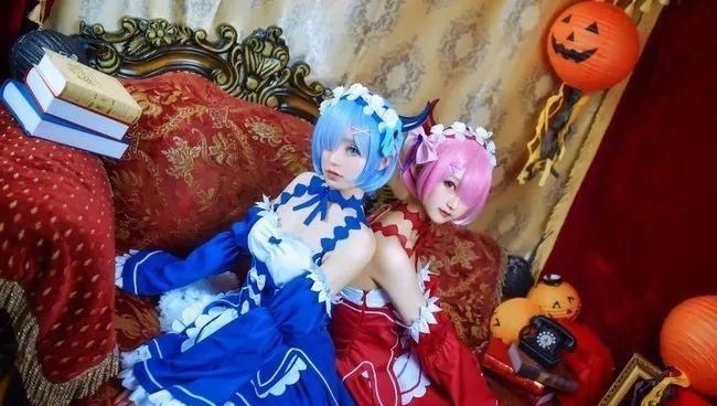 和蕾姆|cos：拉姆和蕾姆，谁是那只最可爱的小恶魔呢？