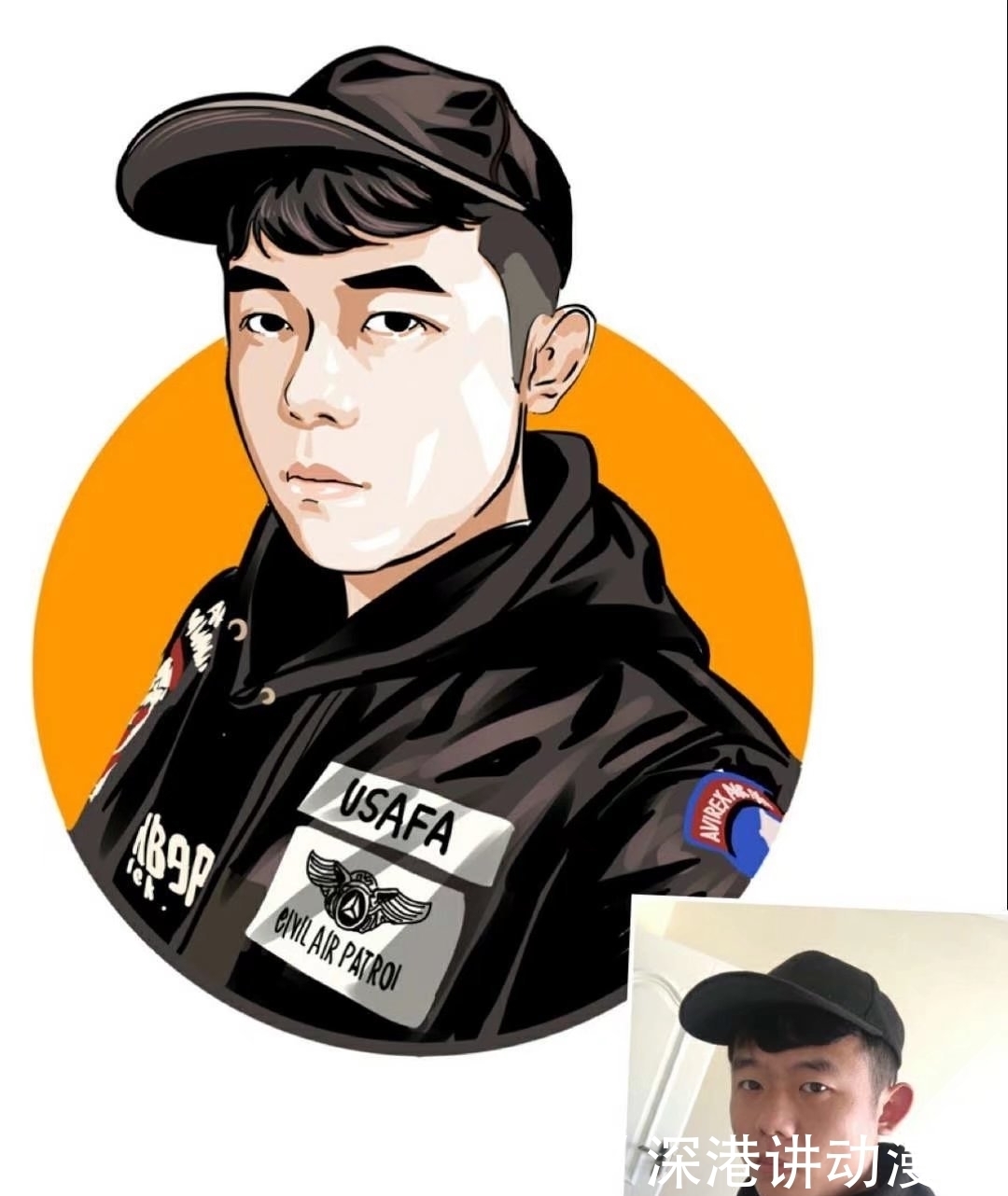  微信|男生成熟气质漫画微信头像设计，做最好的自己