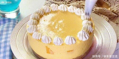 入口|女生最爱的芒果酸奶慕斯,甜蜜柔滑,入口即化,不用烤箱也能做