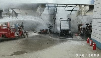  消防|电动车着火烧毁整个车棚这些充电的坏习惯一定要改
