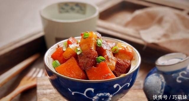 不吃|如果孩子们不吃胡萝卜怎么办?炖一锅五花肉烧胡萝卜菜,营养可口