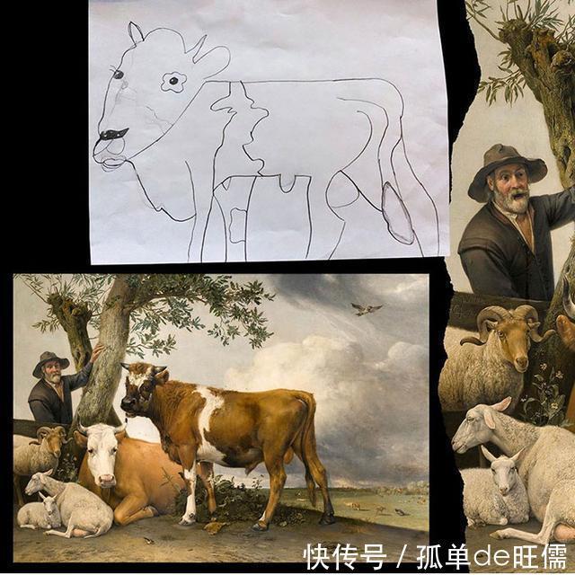 十足|恐怖又搞笑十足的PS神作,这位父亲一定来自外星球吧