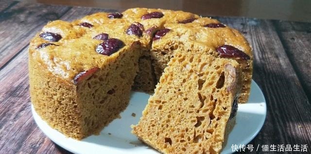 红糖发糕|发糕最简单做法,手不沾面,掌握2个关键点,蓬松暄软,不塌不缩