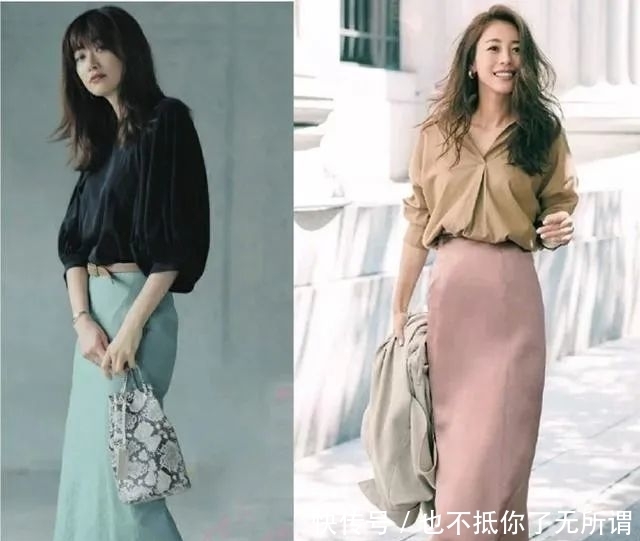 褶皱|女性衣橱经久不衰的半身裙,适合40岁女人,突出熟龄的美和气质