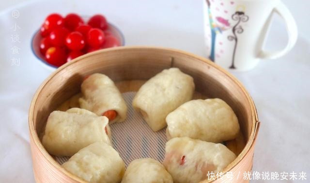 做法|晒晒我的早餐,不吃面条不吃米粉,就爱这个馒头,做法简单还省钱