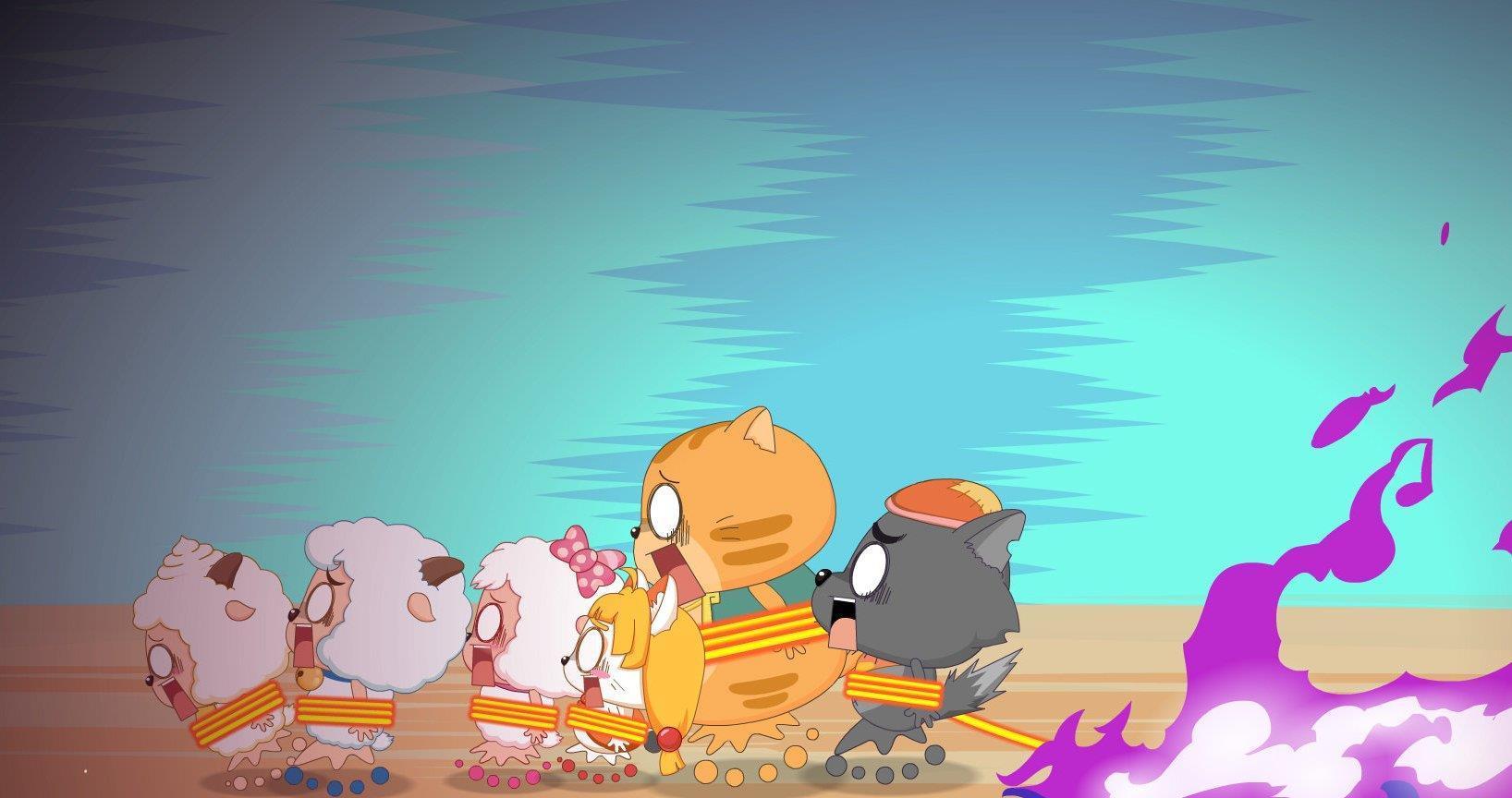 队友|异国大营救:官方斗图你见过吗?福来化身猪队友,沸羊羊真销魂!