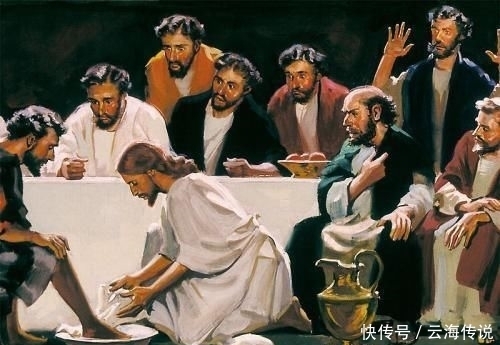 却在耶稣遇难时只顾自己,后被倒钉十字架