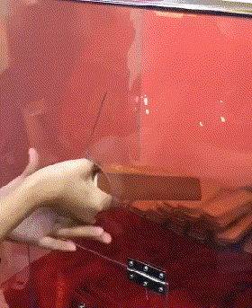 舌头|搞笑GIF:姑娘,唱歌咬舌头这是什么意思啊