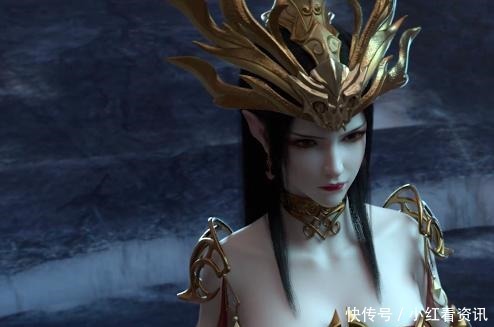 小彩鳞|斗破苍穹3美杜莎女王三种形态曝光，人形最美丽，小彩鳞最可爱