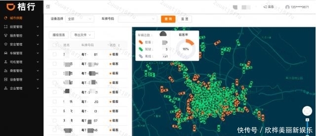  桔行|出行质量再提高！滴滴出租车发布“桔行系统”：实时管理司机信息