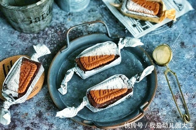 口感|教您高颜值、超赞口感的甜点,焦糖饼干布朗尼的实用家庭做法!