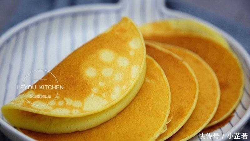 松软|拌拌面糊就可以烙, 10分钟早餐饼, 有奶有蛋, 营养齐全又松软