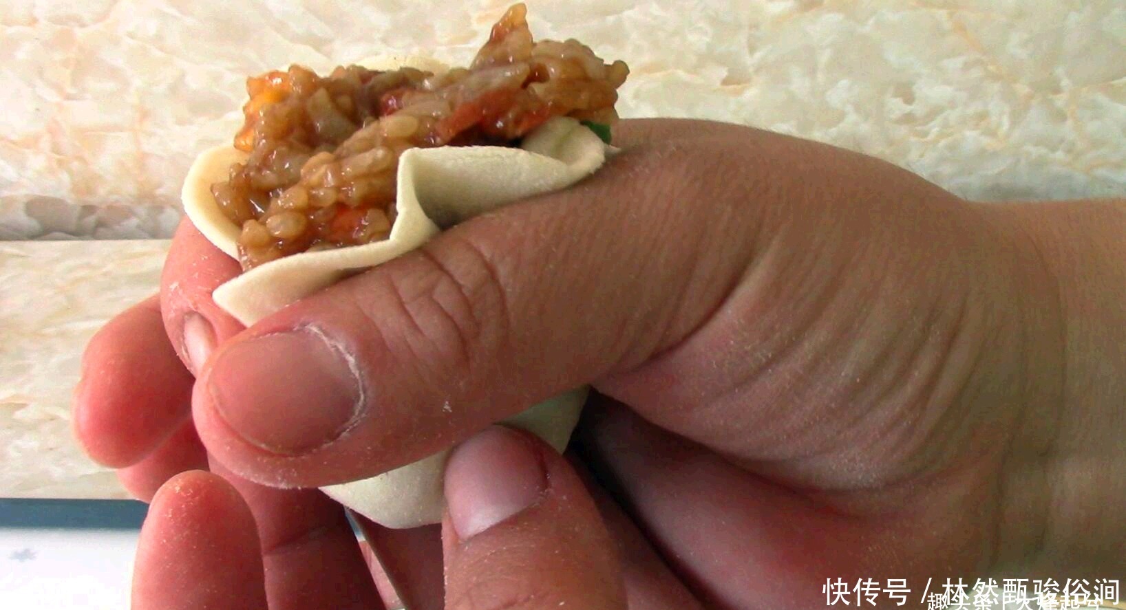 烧麦|1碗糯米1碗面,自己在家做烧麦,皮薄馅足,比买的还好吃,收藏