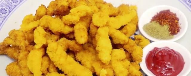 配方|终于知道小吃摊上鸡柳的配方了,这么做入味又酥脆在家也能做,