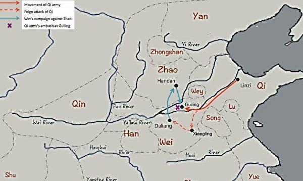 卫家|庞涓拔剑自刎,留下一句话给孙膑