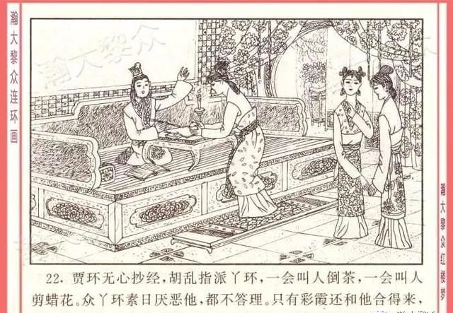  红楼梦|瀚大黎众｜四大名著连环画《红楼梦》之12《叔嫂逢五鬼》带字幕