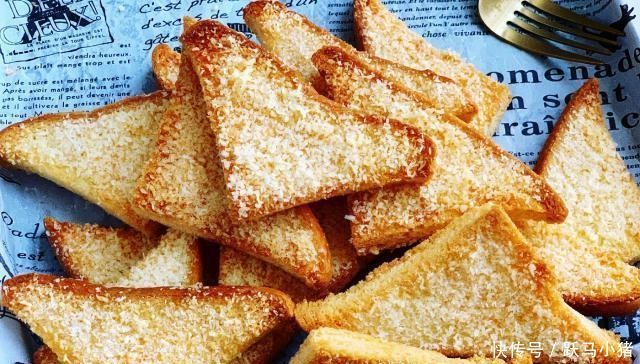 做法|吐司新吃法,不做三明治,焦香酥脆,做法简单,大人小孩都爱吃