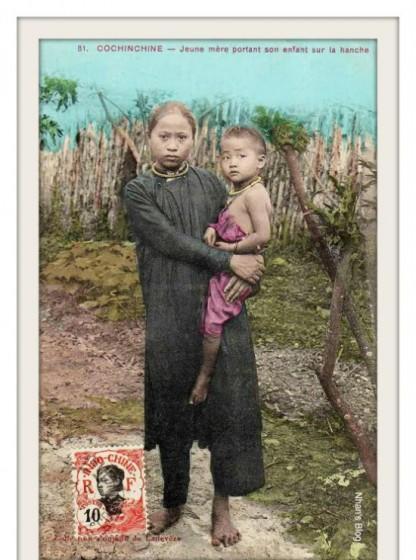 和尚|法国在越南殖民时期发行的明信片看看那时候的越南