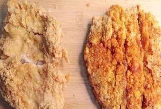 VS|同样是鸡排,肯德基VS正新,区别有多大,网友只要咬一口就知道