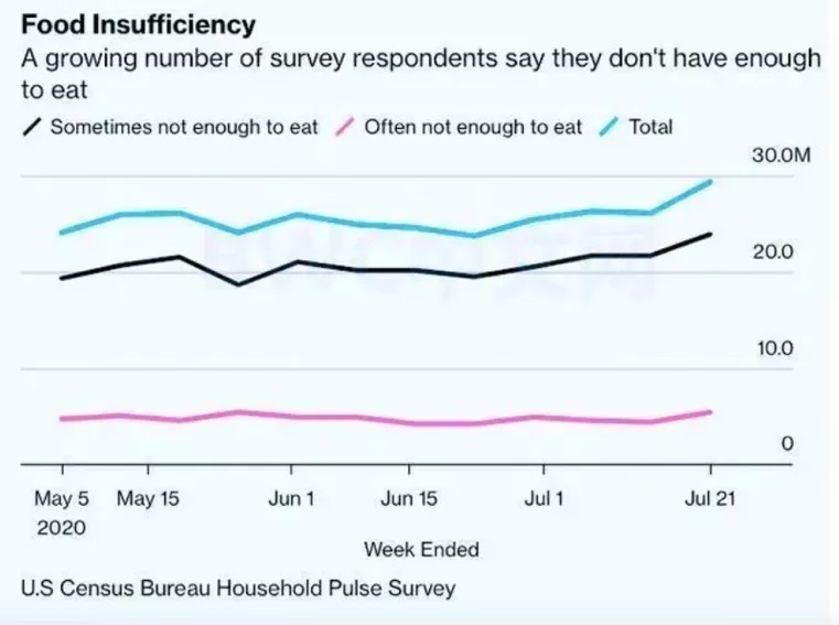 身为|你敢信吗?身为超级强国,居然有3000万美国人在挨饿!