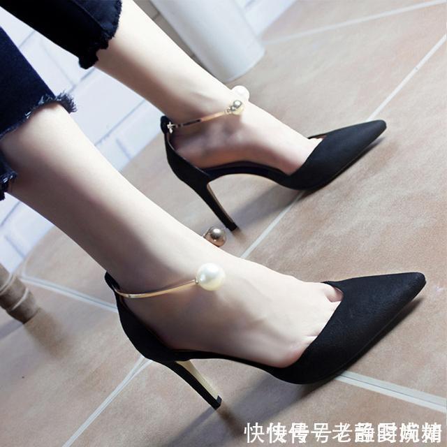 女人|没高跟鞋的女人不完美,今夏超流行的高跟单鞋