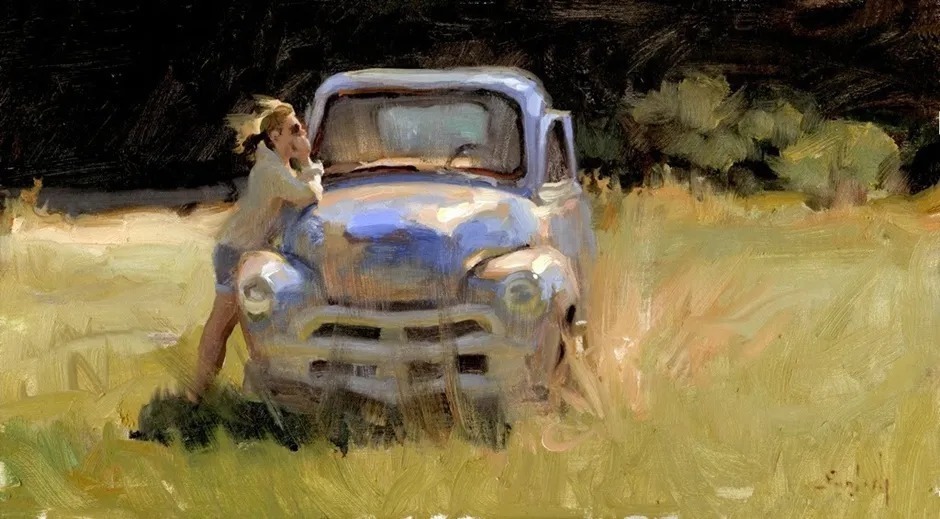 影迷|光影迷情,他的油画就是这么赏心悦目!