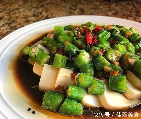 炖牛肉|美食推荐 油淋秋葵嫩豆腐 百合虾仁烩蚕豆 番茄炖牛肉