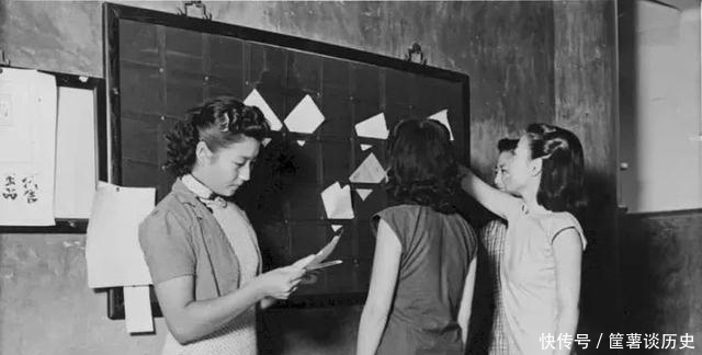 美丽|老照片:民国时美丽的女大学生,宿舍揭秘