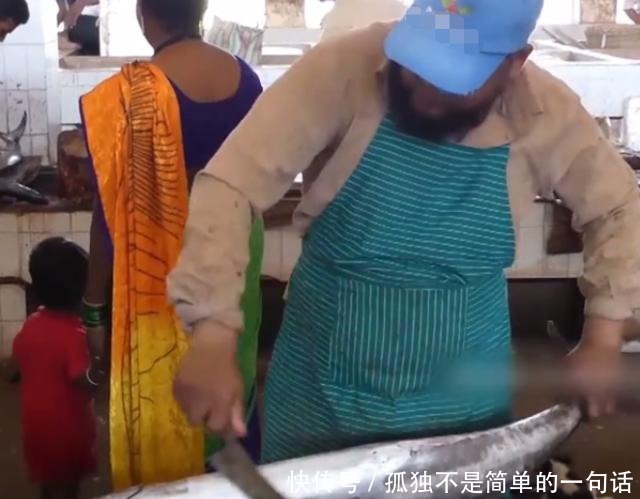 动刀|看看印度人怎么吃鱼20斤的草鱼,动刀第一步就让人大开眼界