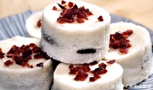 熟梨糕|立春后,多给家人吃此零食,简单一蒸,香甜绵软,营养不上火