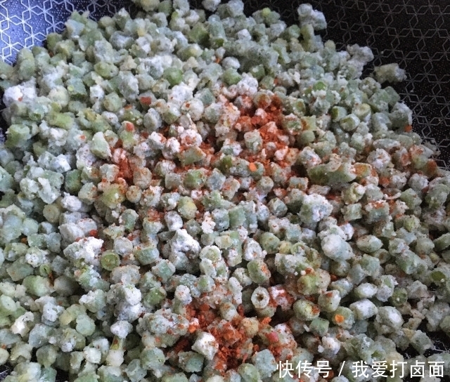 清香|粉蒸豇豆,简单易做,清香扑鼻