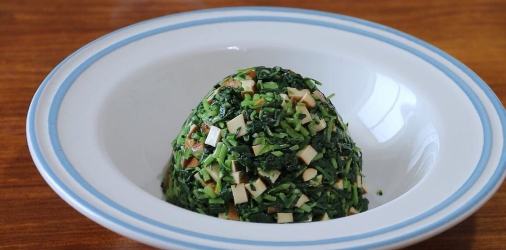 香油|马兰头是春天里的时令蔬菜,配上香干和香油,味道太香了