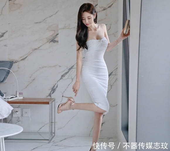 纯白|美女珠珠:维纳斯神圣纯白礼裙