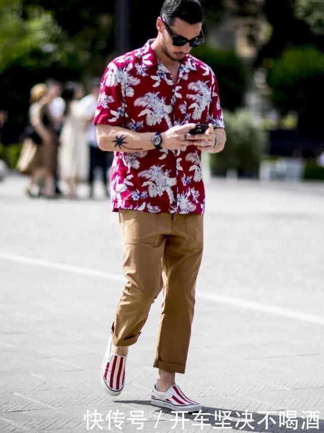 喜欢|明星都喜欢的印花衬衫,怎样穿才能保持衣品这些小细节不能忽视