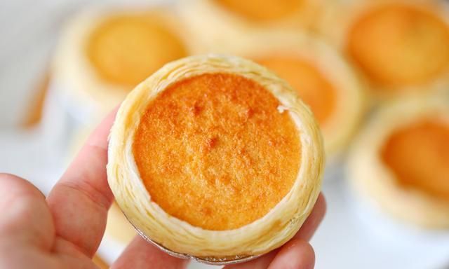 低筋面粉|蛋挞新做法,无需奶油特简单,看一遍就会,比原味蛋挞还好吃