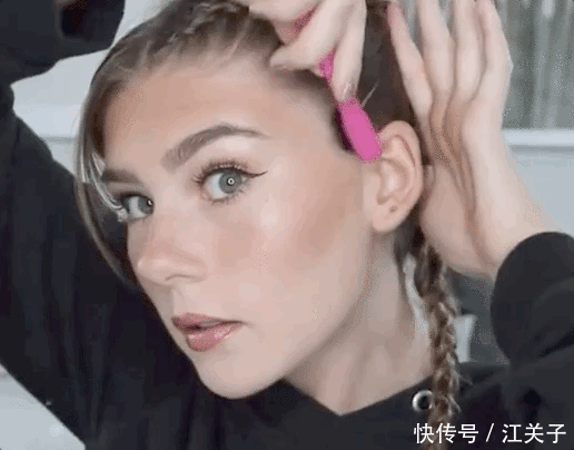  东西|又美又降温，幂姐的编发有点东西