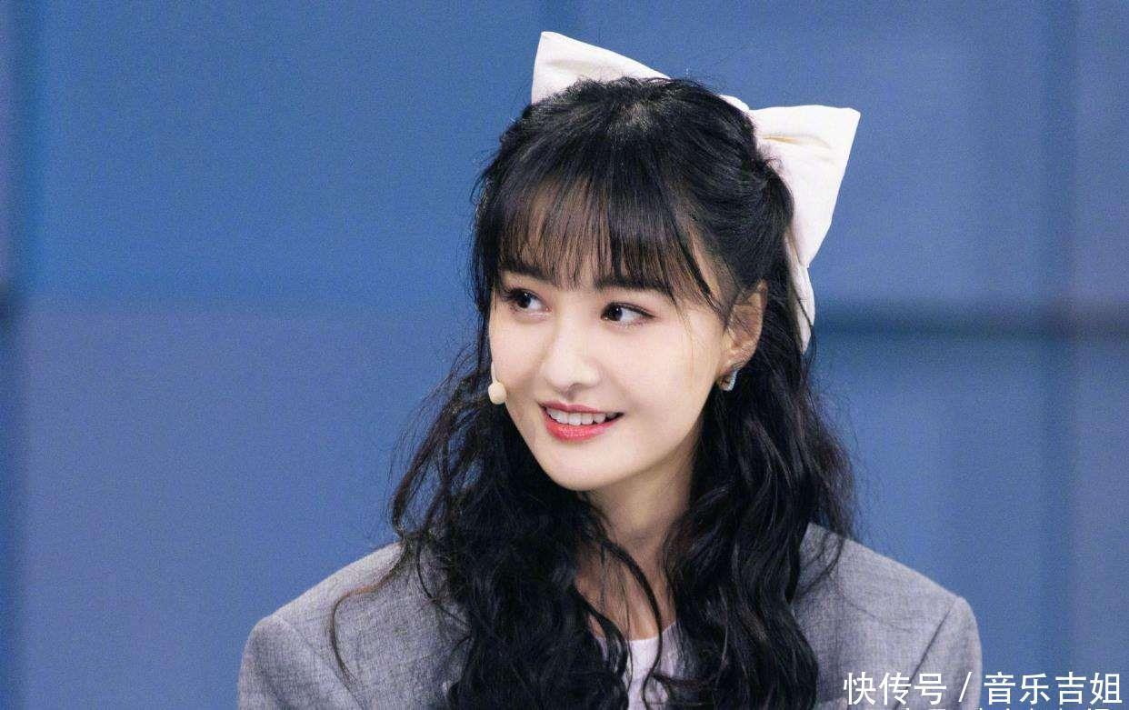  甜糯|清纯可爱的蝴蝶结耳饰，软萌甜糯小奶音，这样的郑爽你爱了吗