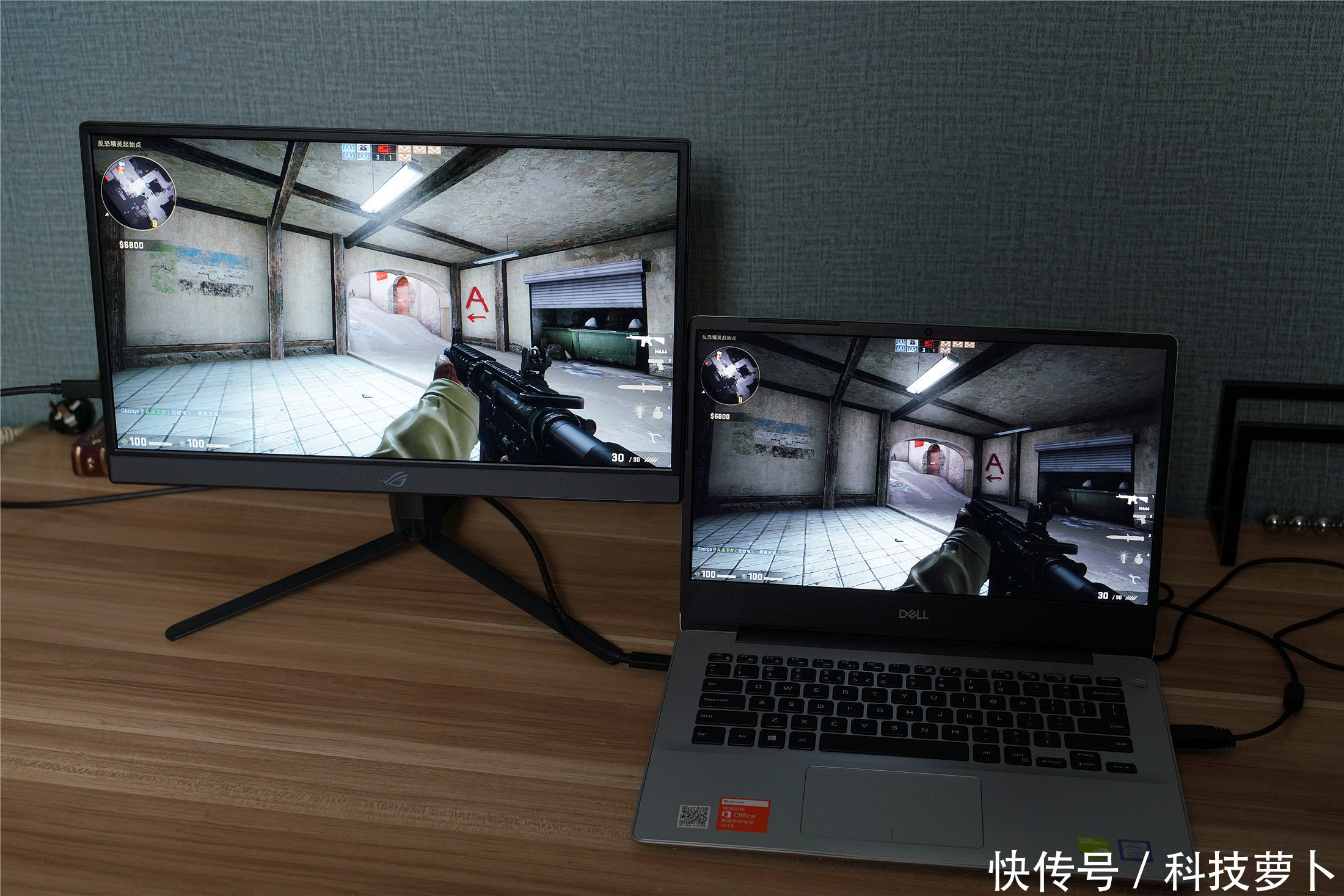  全球|全球首款240Hz+3ms电竞便携显示器，ROG XG17AHP评测