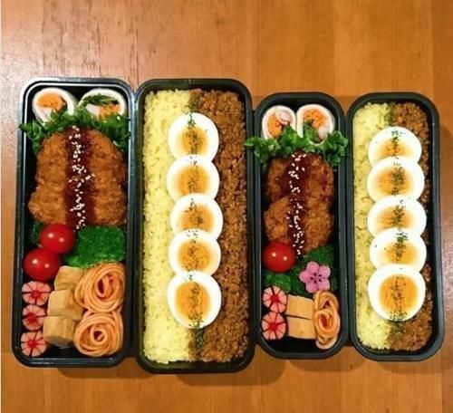 强迫症|日本一对兄妹的便当,吸引3万人围观,强迫症表示看起来好爽