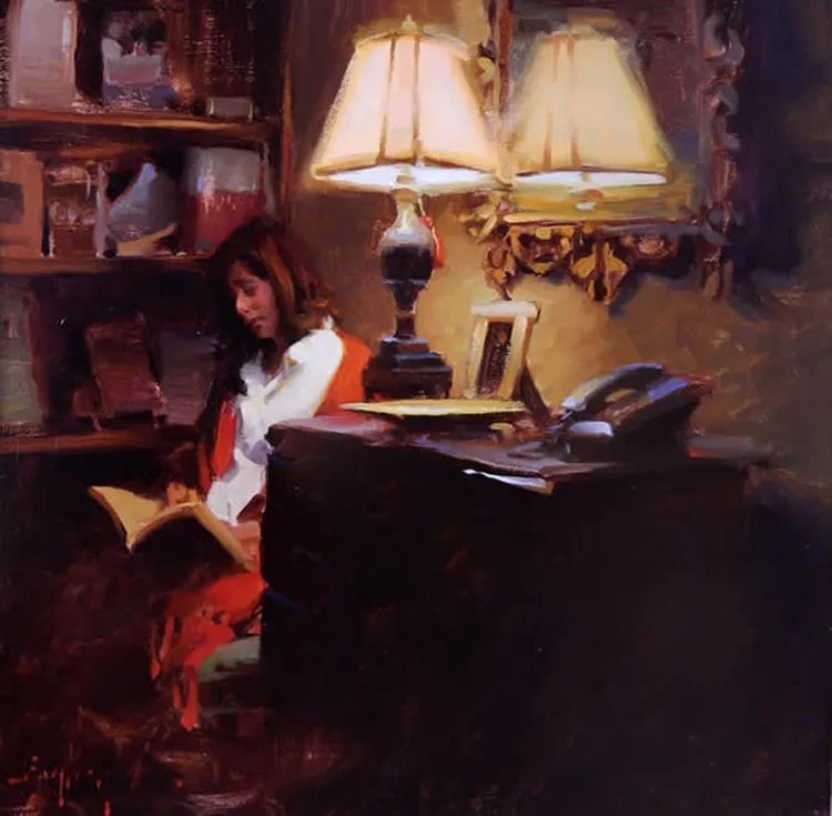 影迷|光影迷情,他的油画就是这么赏心悦目!