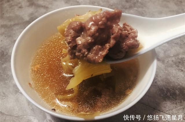 酒糟|牛肉汤放点这个，独具客家人风味，只要一点味道浓郁口感好