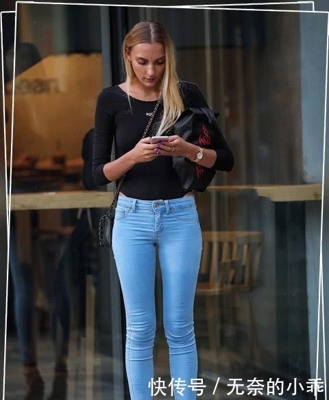 紧身|紧身牛仔裤完美贴合身形,轻松百搭,穿出时尚女神范儿