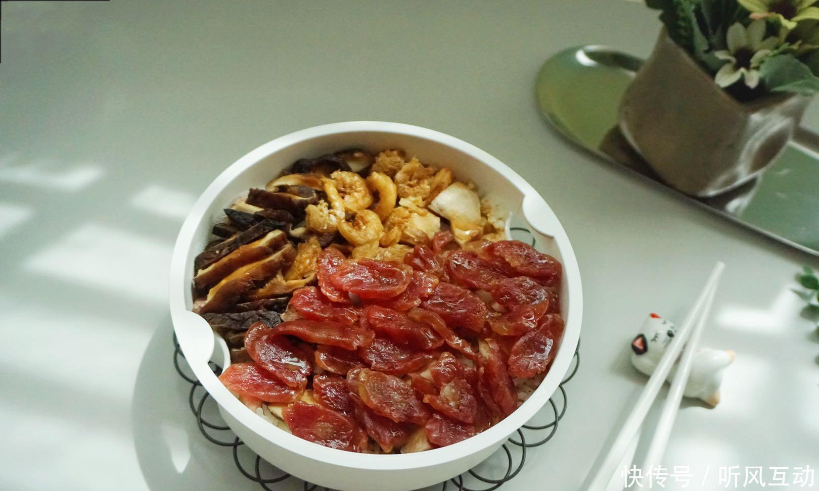 香甜可口|改良版腊味煲仔饭,味道香甜可口,秋季吃不上火,女儿天天喊要吃